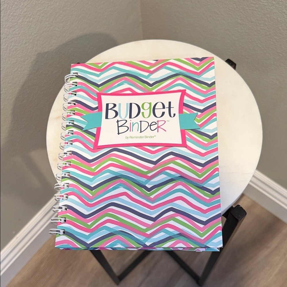 Colorful Budget Binder Notebook - Picture 1 of 5